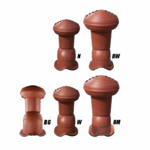 Cos de ventilatie acoperis metalic Virtum